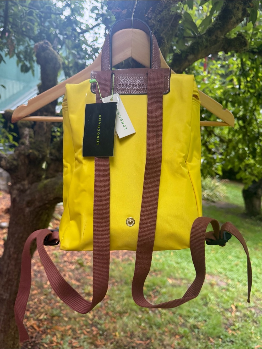 Longchamp le pliage backpack NWT
